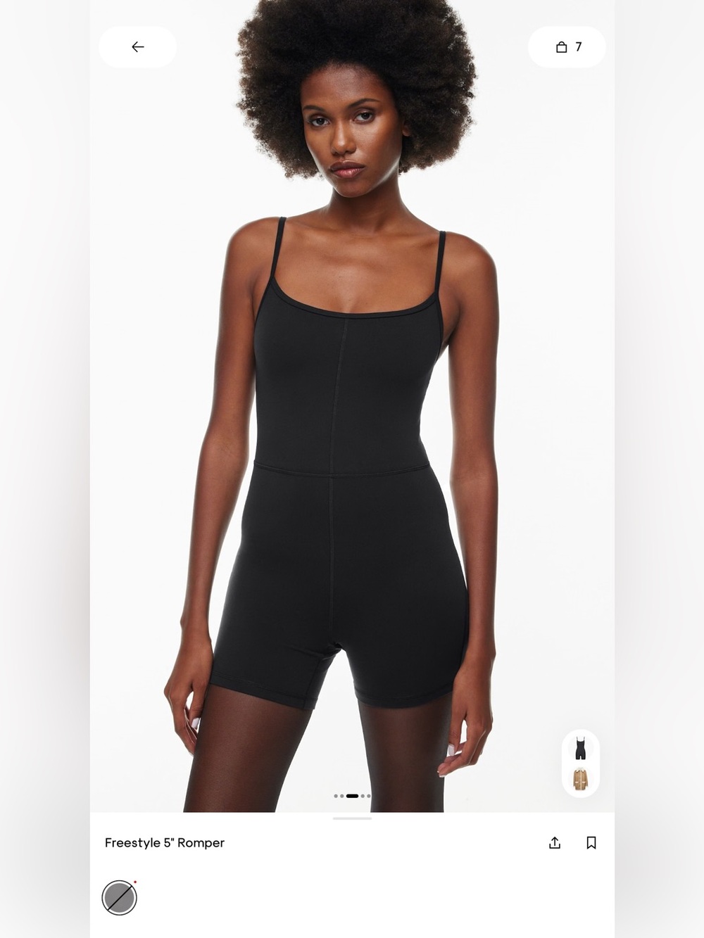 Aritzia | Wilfred Free Divinity Romper 5”